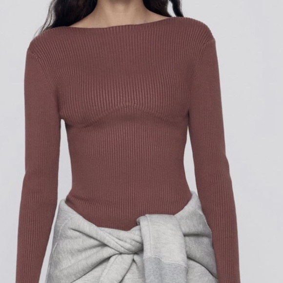 ZARA Ribbed Sweater - Picture 4 of 4